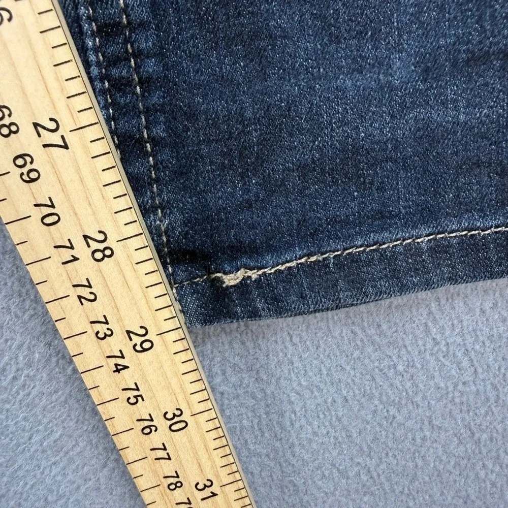 Levis 511 Slim Fit Jeans 36x32 (FIT 34x29) Dark Wash Blue Stretch Denim Casual